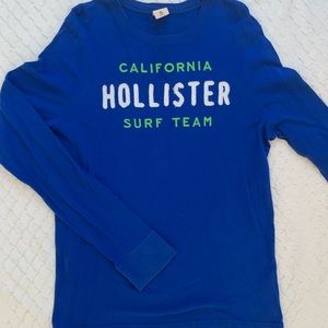 Hollister Blue Long Sleeve